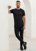 Textured AirLite Knit - Black Tracksuit