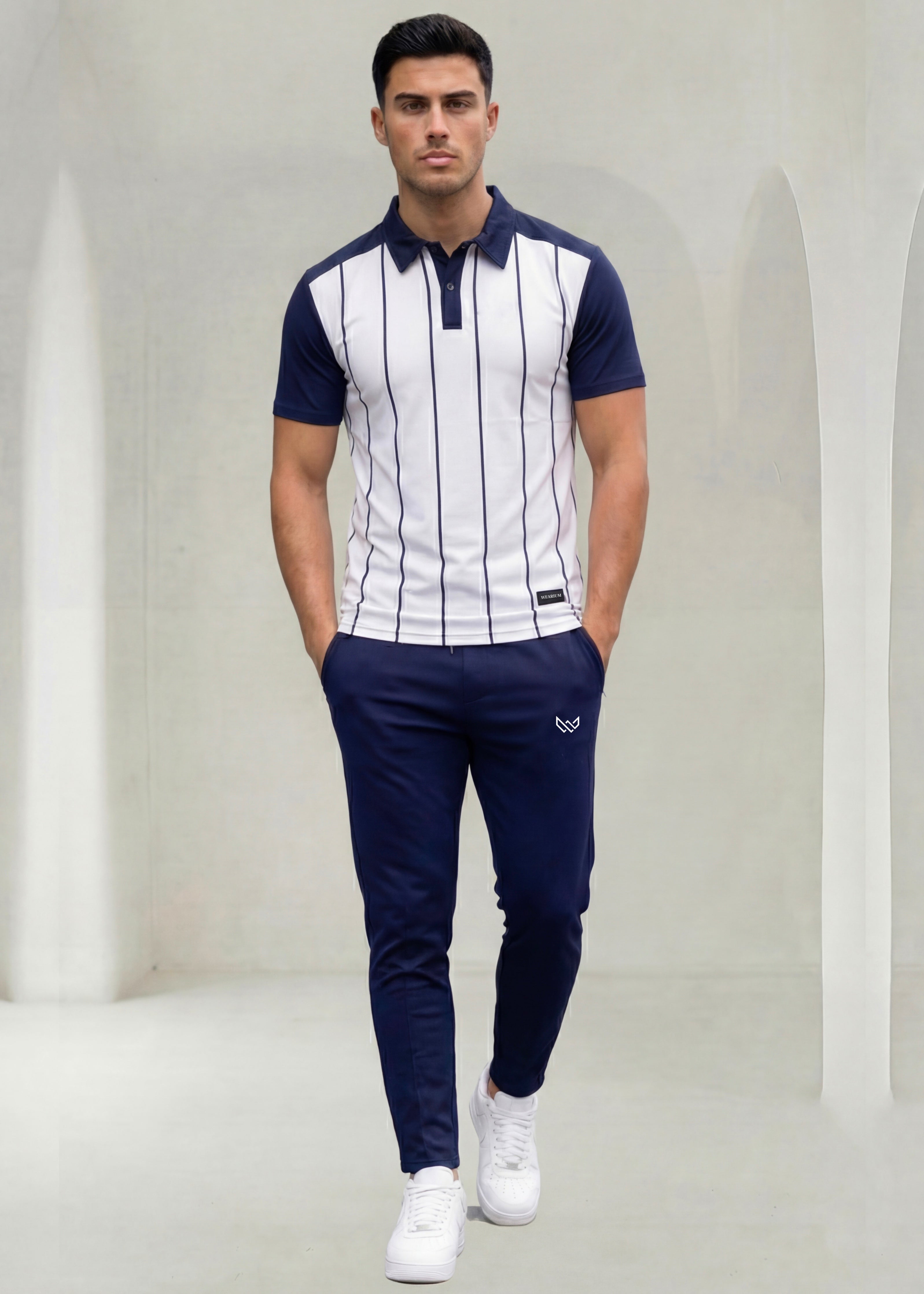 City Stripe Navy - Dri-Fit Tracksuit
