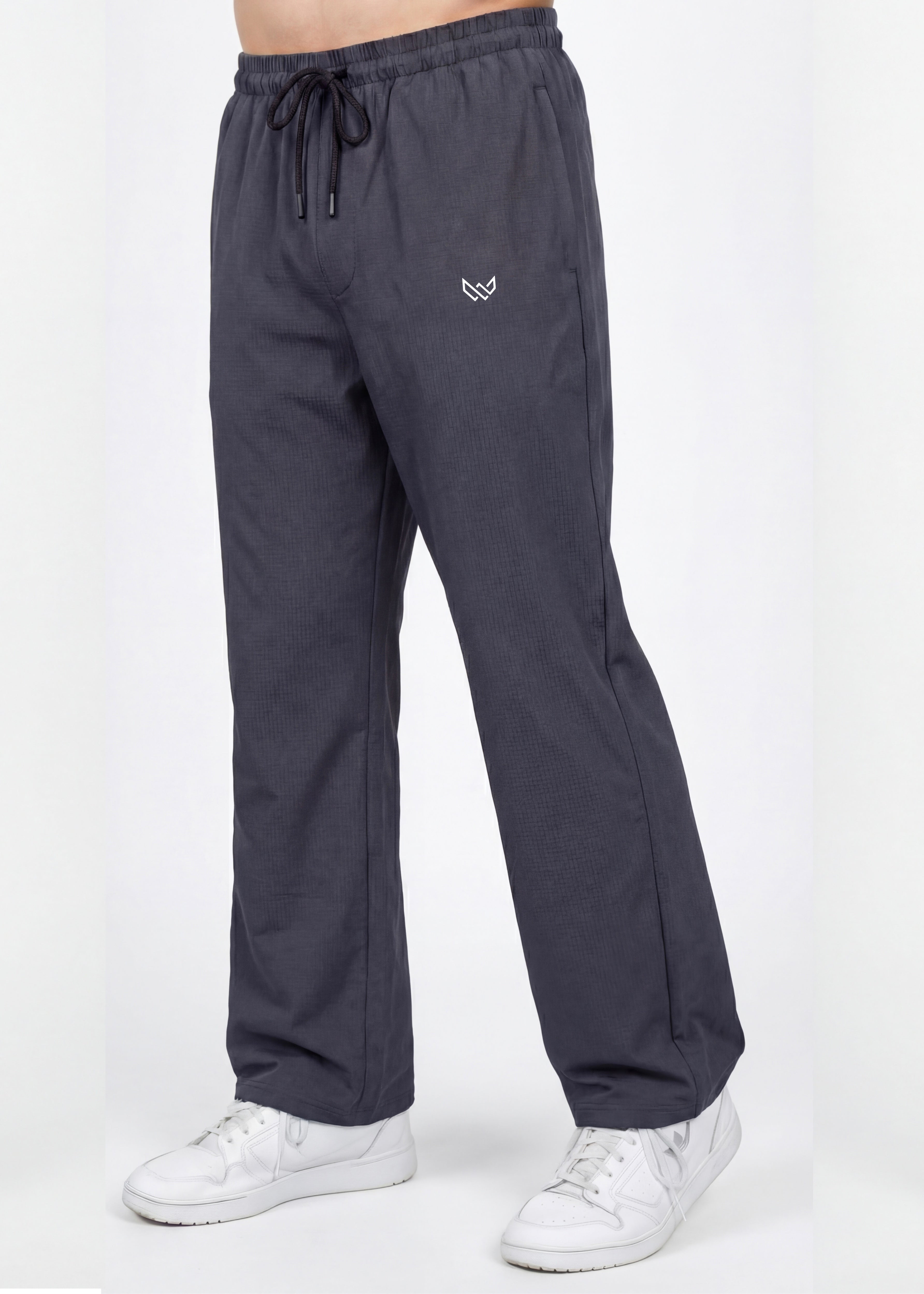 Rib-Stop Stretch Trouser - Charcoal