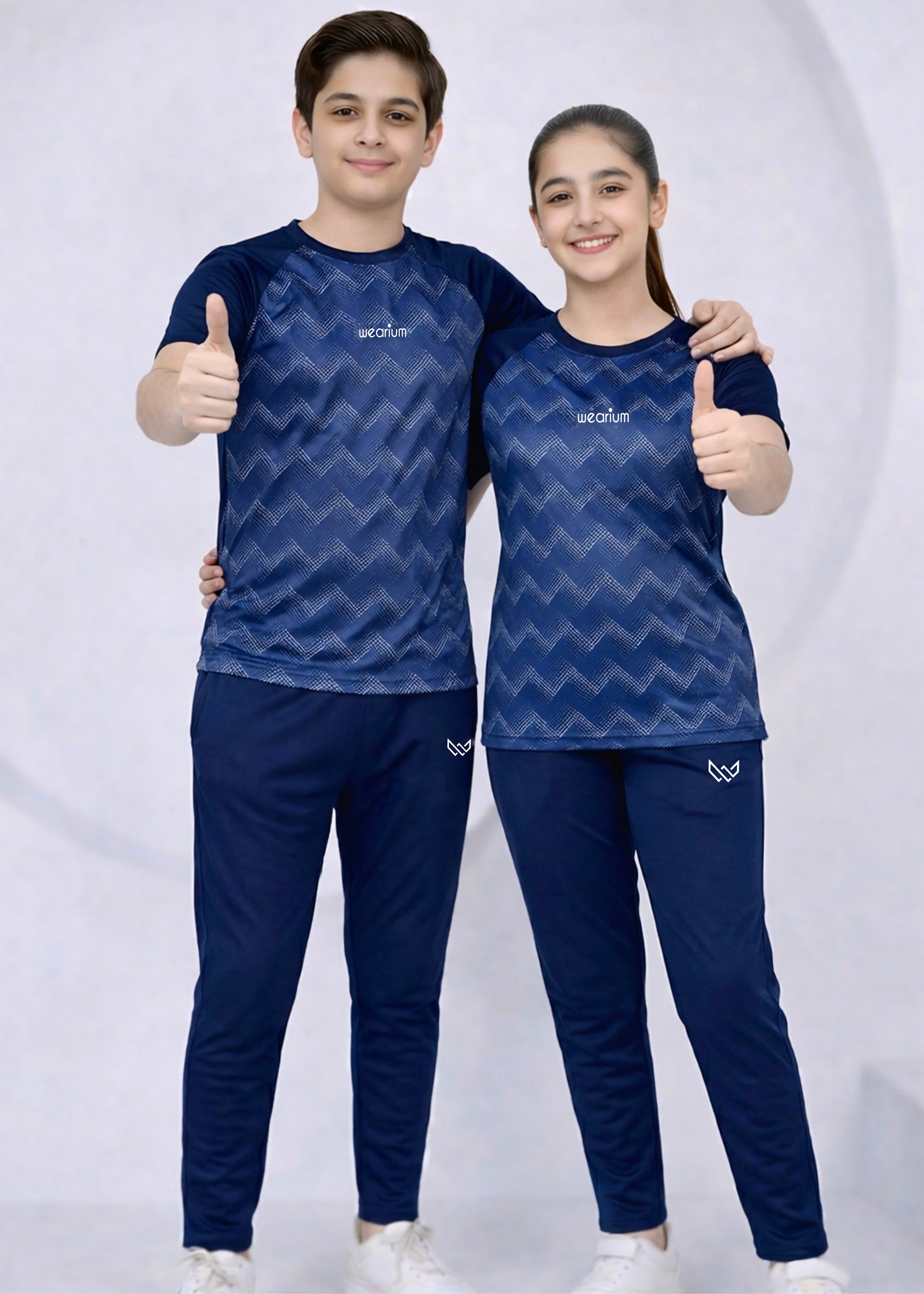 Navy Gradient - Kids Dri-Fit