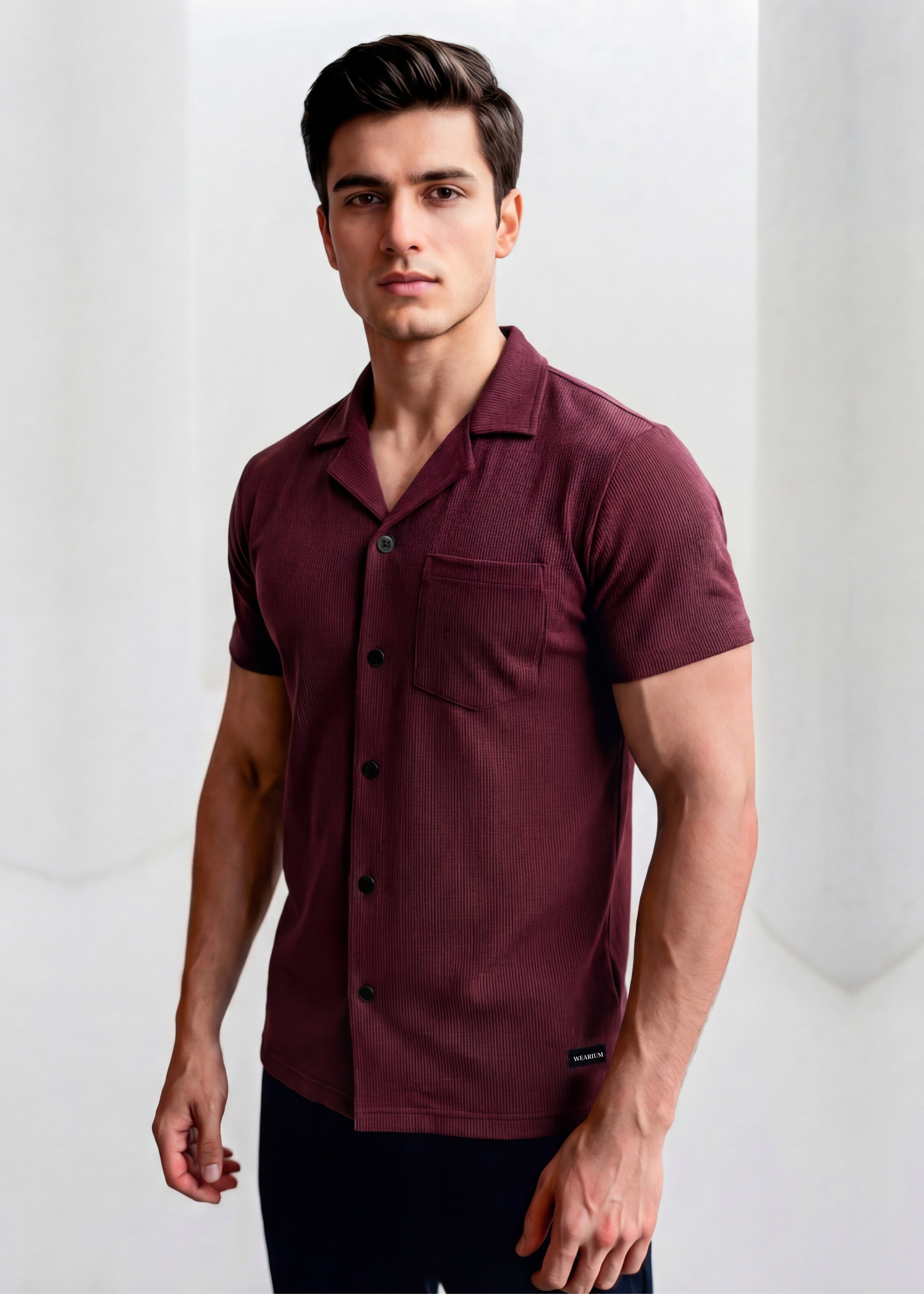 Vintage - Premium Button-Down Shirt