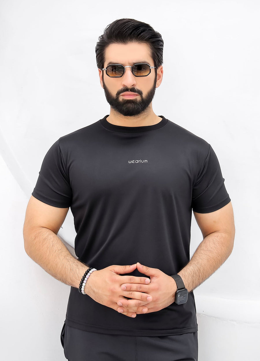 Essential Fit Tee (Black) - Dri-Fit