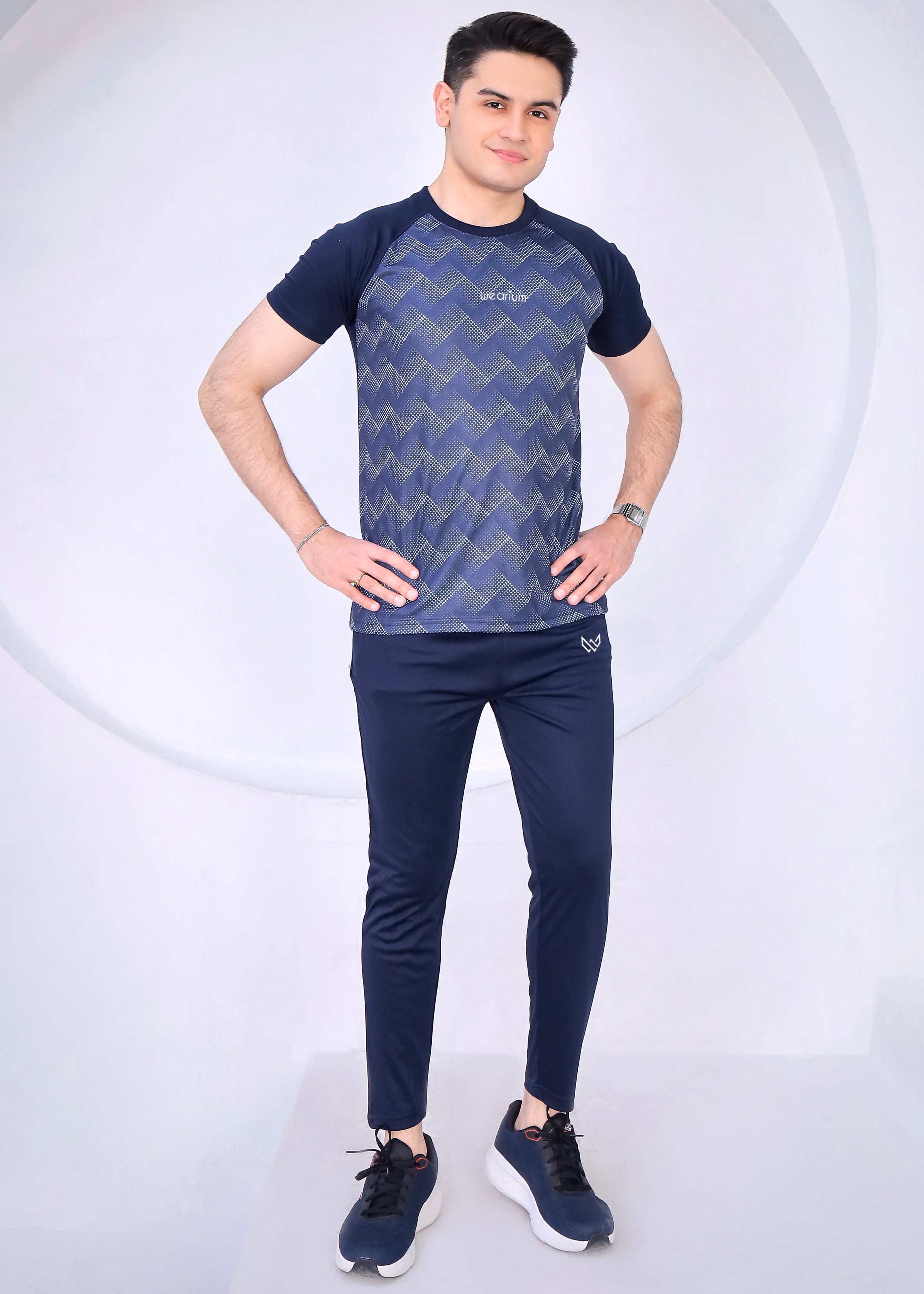 Navy Gradient - Dri-Fit Tracksuit